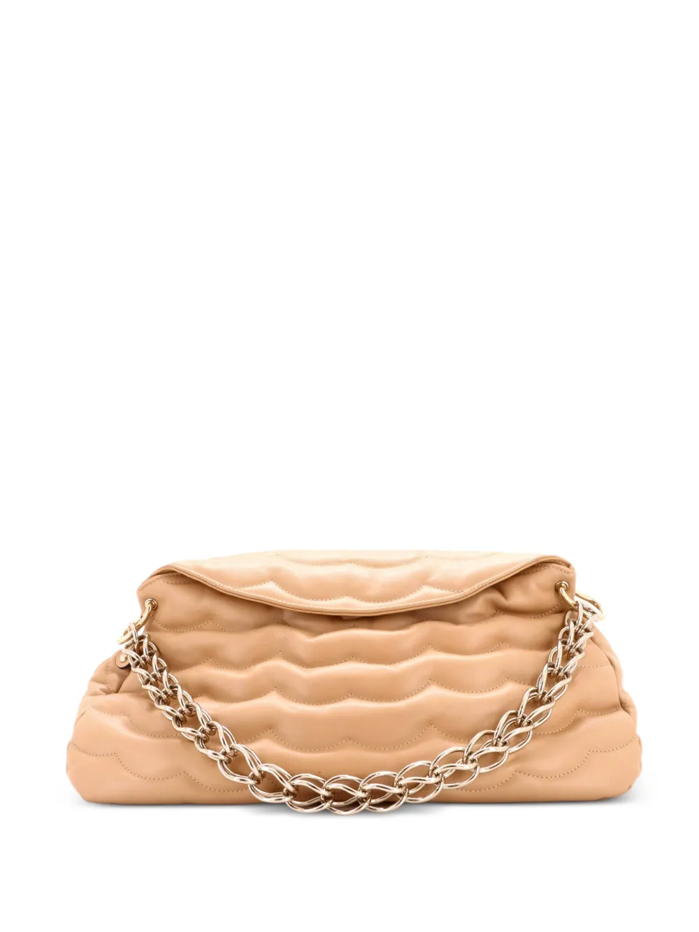 Chloé Pre-Owned Juana Chain Bag Quilted Leather Medium shoulder bag - Toni neutri
