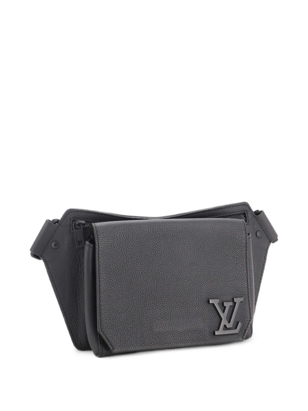 Louis Vuitton Pre-Owned sac banane Aerogram Takeoff Sling Bag en cuir - Noir Louis Vuitton Pre-Owned sac banane Aerogram Takeoff Sling Bag en cuir - Noir