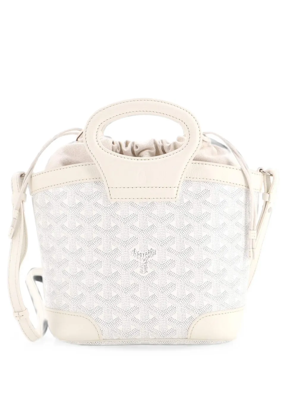 Goyard Pre-Owned Beluga Bag Coated Canvas Mini tote bag - Weiß