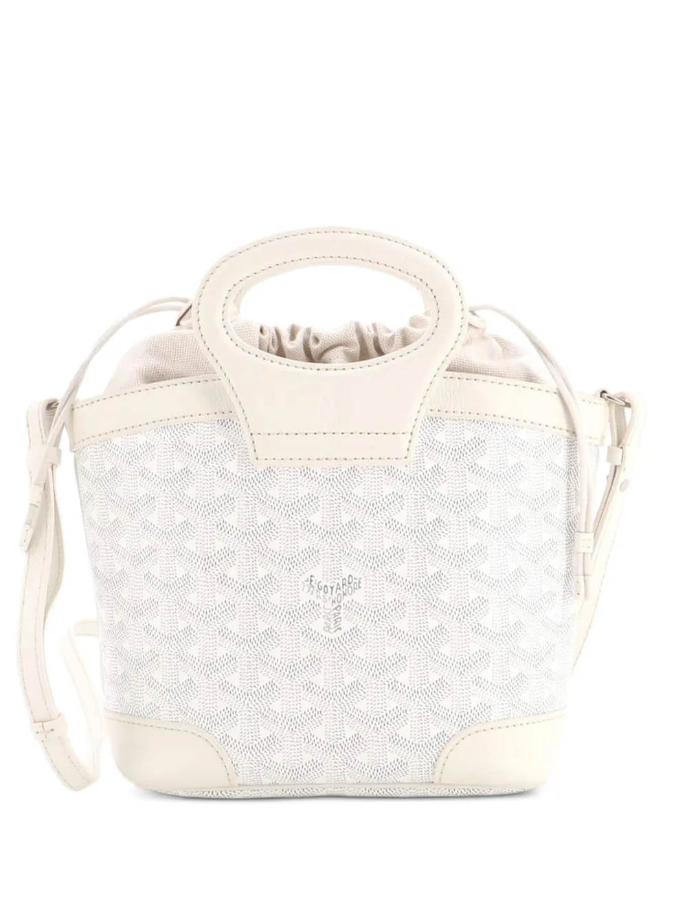 Goyard Pre-Owned Beluga Bag Coated Canvas Mini tote bag - Bianco