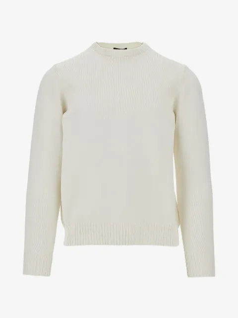 Drumohr crew-neck cotton sweater