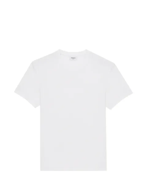 Saint Laurent camiseta de canalé Cassandre