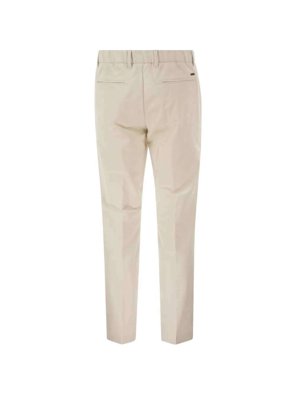 Herno Broek met toelopende pijpen Beige