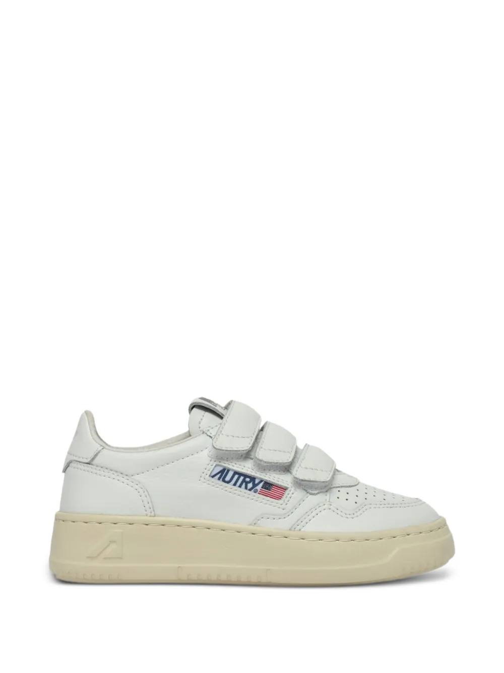 Autry Kids Medalist touch-strap sneakers Wit