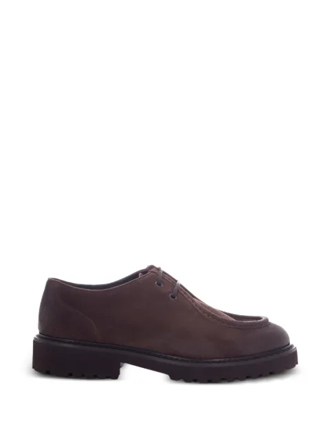 Doucal's leather lace-up derby shoes