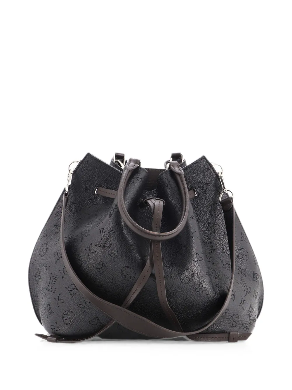Louis Vuitton Pre-Owned Girolata Handbag Mahina Leather tote bag - Schwarz