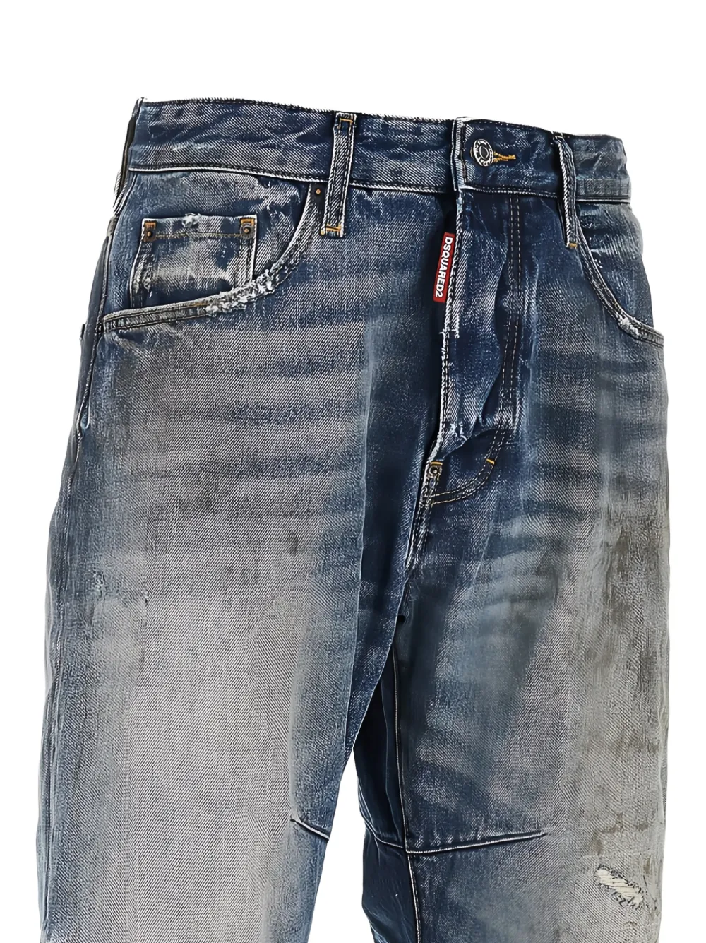 DSQUARED2 Kawaii distressed jeans Blauw