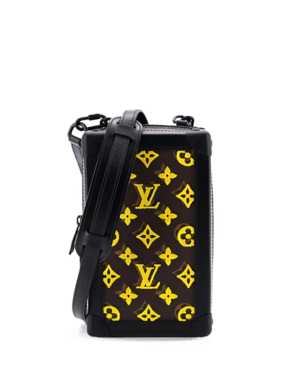 Louis Vuitton Pre-Owned Vertical Soft Trunk Bag Monogram Tuffetage Canvas crossbody bag - Yellow