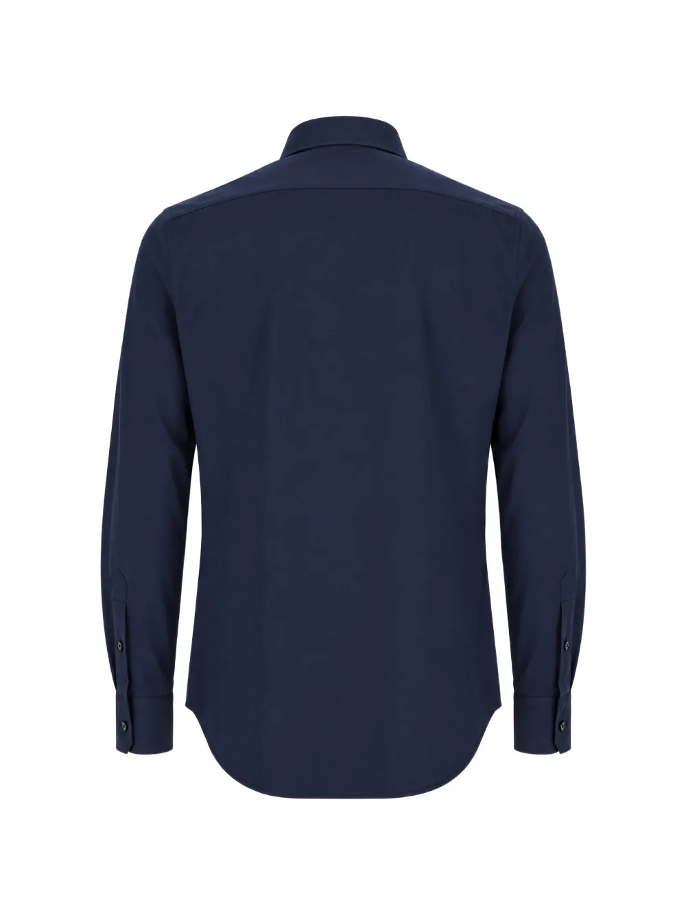 Xacus long-sleeve button-down shirt Blauw