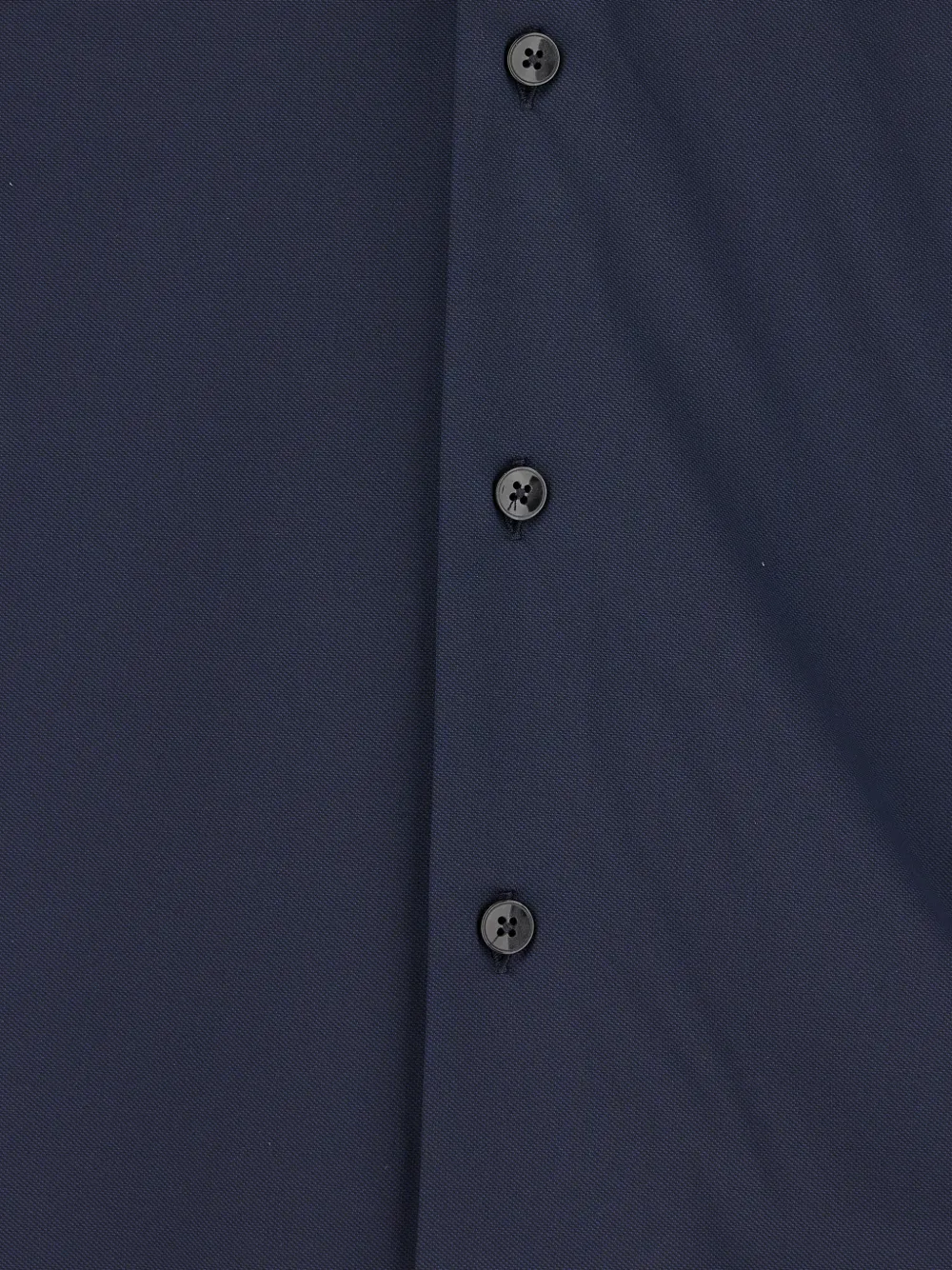 Xacus long-sleeve button-down shirt Blauw