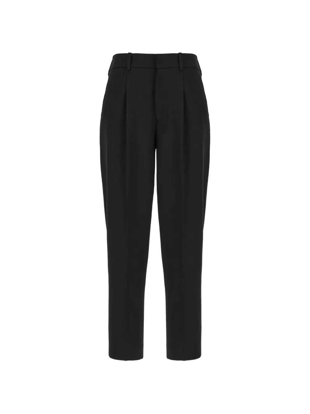 PT Torino pleated elasticated-waist trousers - Schwarz