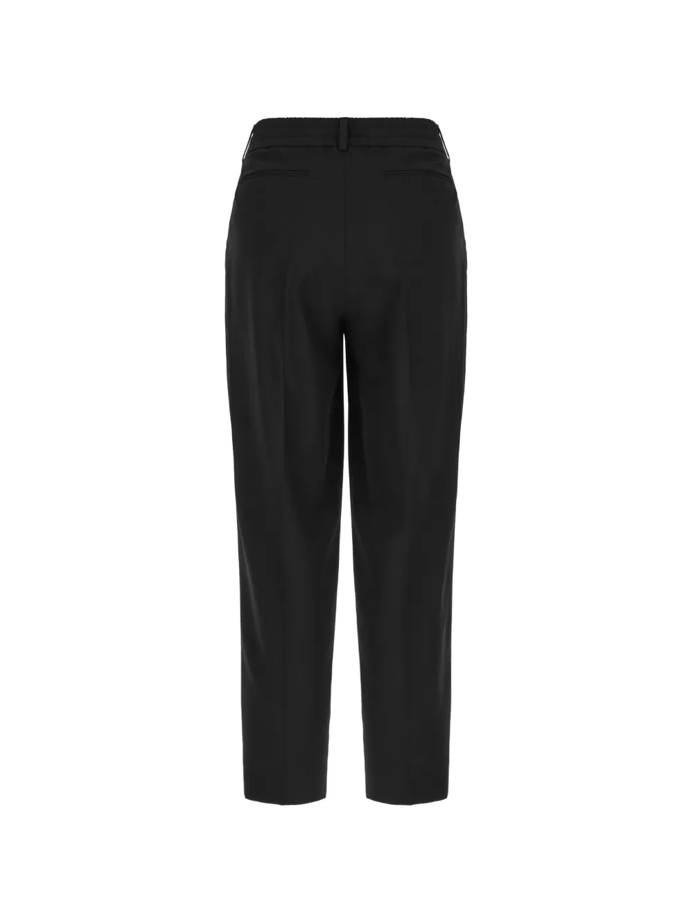 PT Torino Broek met elastische taille Zwart