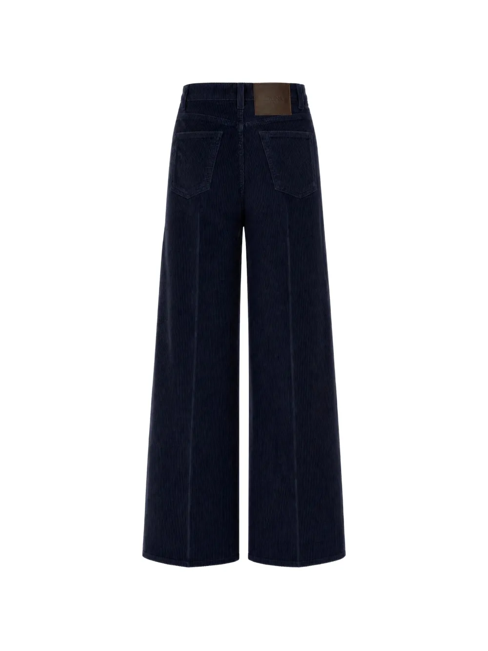 Cruna Taylor broek met ribfluwelen textuur Blauw