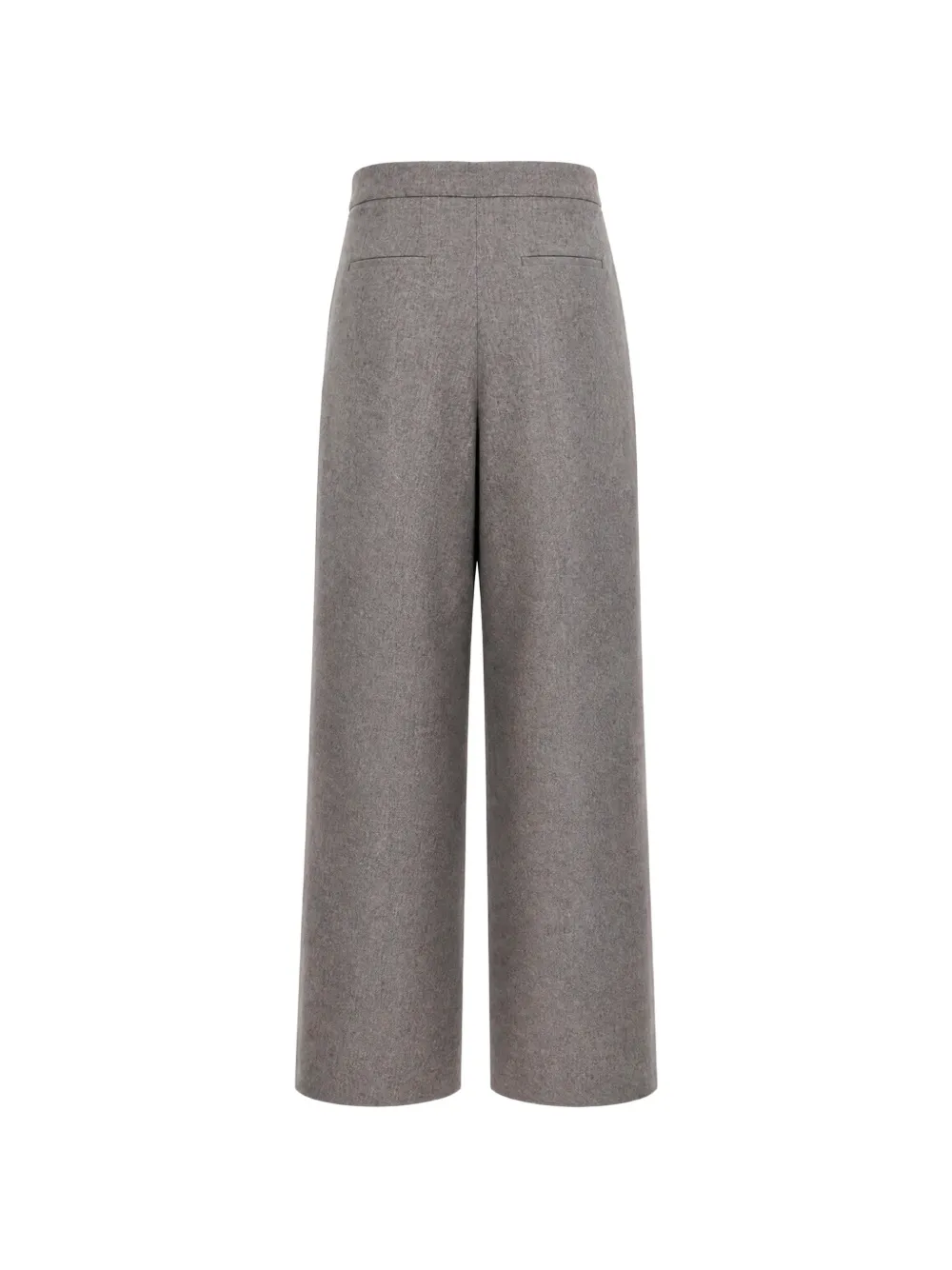 PT Torino pleated wide-leg trousers Grijs