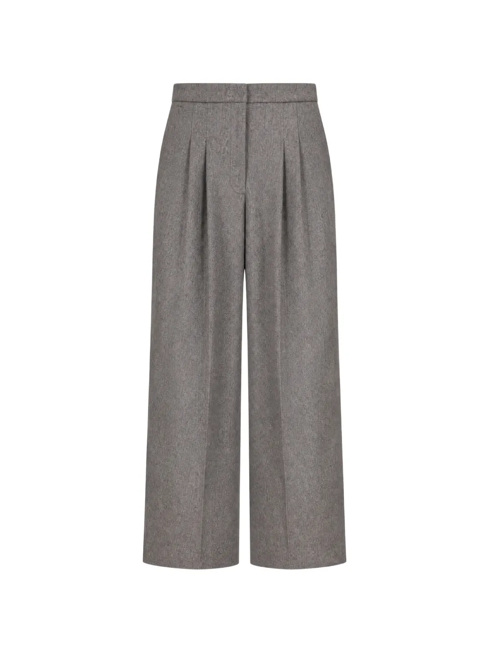 PT Torino pleated wide-leg trousers Grijs