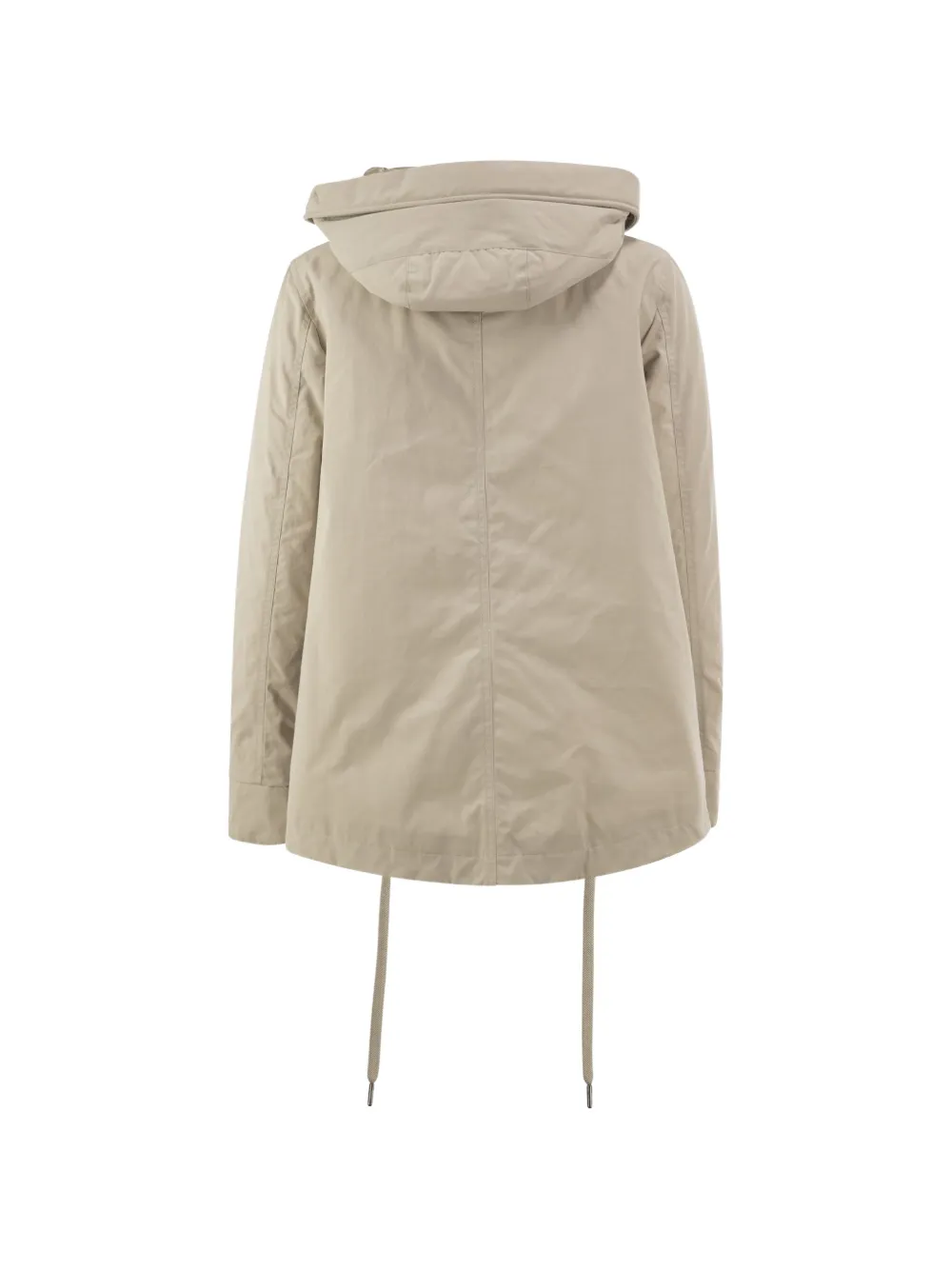 Herno Gewatteerd jack met capuchon Beige