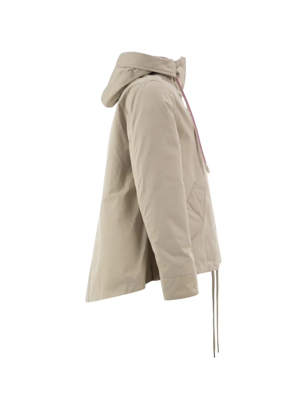 Herno Gewatteerd jack met capuchon Beige