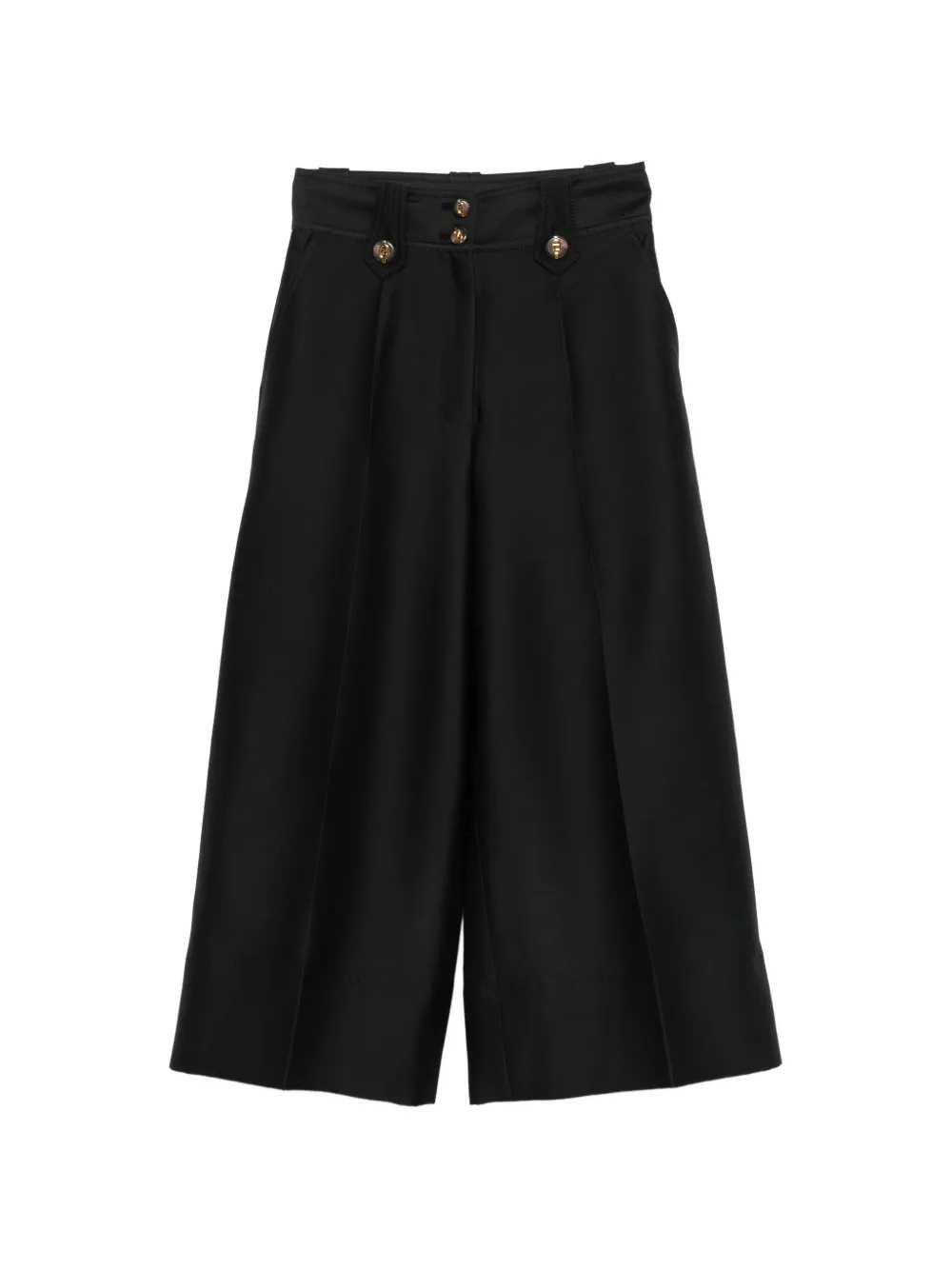 ZIMMERMANN Pantaloni crop Valiant Culotte - Nero