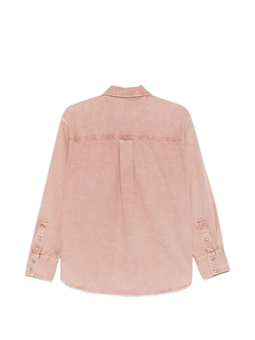 rag & bone chest-pocket denim shirt Roze