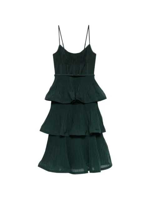 ZIMMERMANN vestido midi plisado