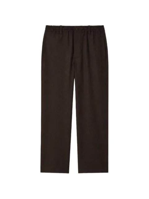 RETORI drawstring flannel trousers