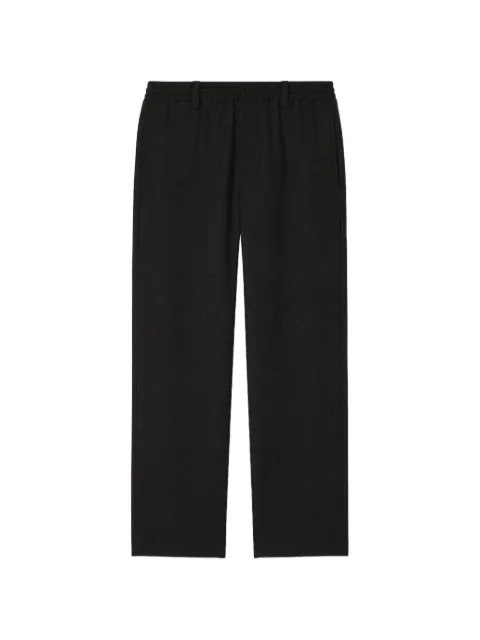 RETORI drawstring flannel trousers