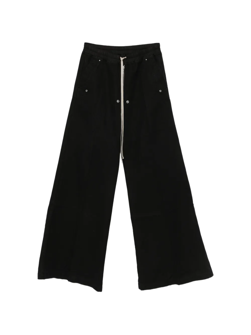 Rick Owens DRKSHDW drawstring wide-leg trousers - Nero
