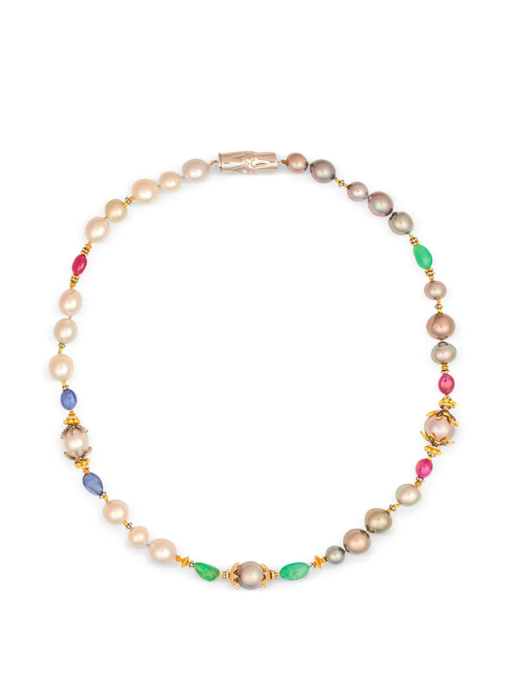 VERDURA multi-stone necklace