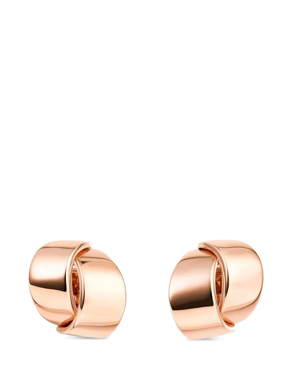 VHERNIER Abbraccio sculptural earrings