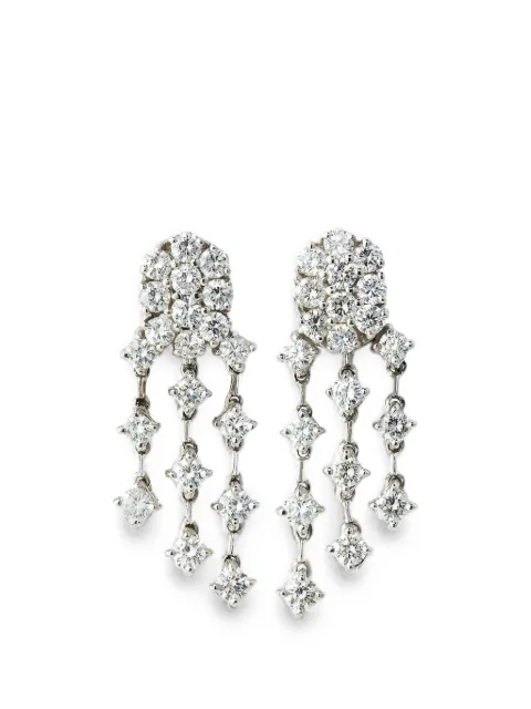 Andreoli diamond chandelier earrings