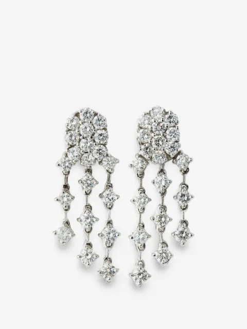 Andreoli diamond chandelier earrings