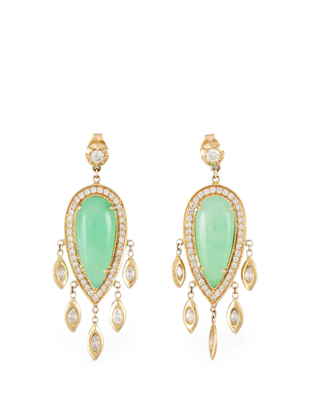 Jacquie Aiche Sophia diamond earrings - Oro