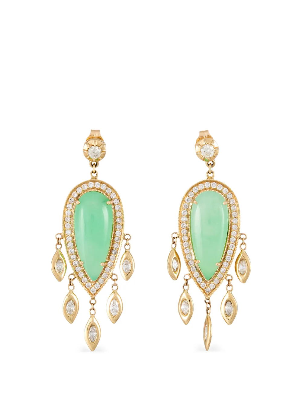 Jacquie Aiche Sophia diamond earrings - Oro