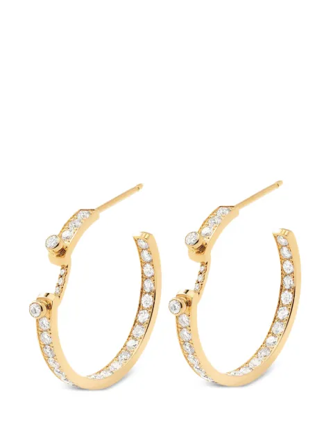 Nouvel Heritage créoles Eternity Tuxedo Mood serties de diamants
