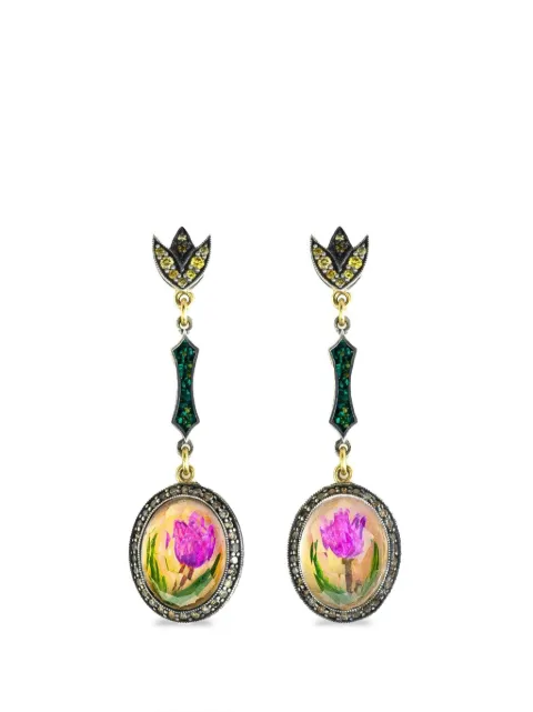 Sevan Bıçakçı diamond drop earrings