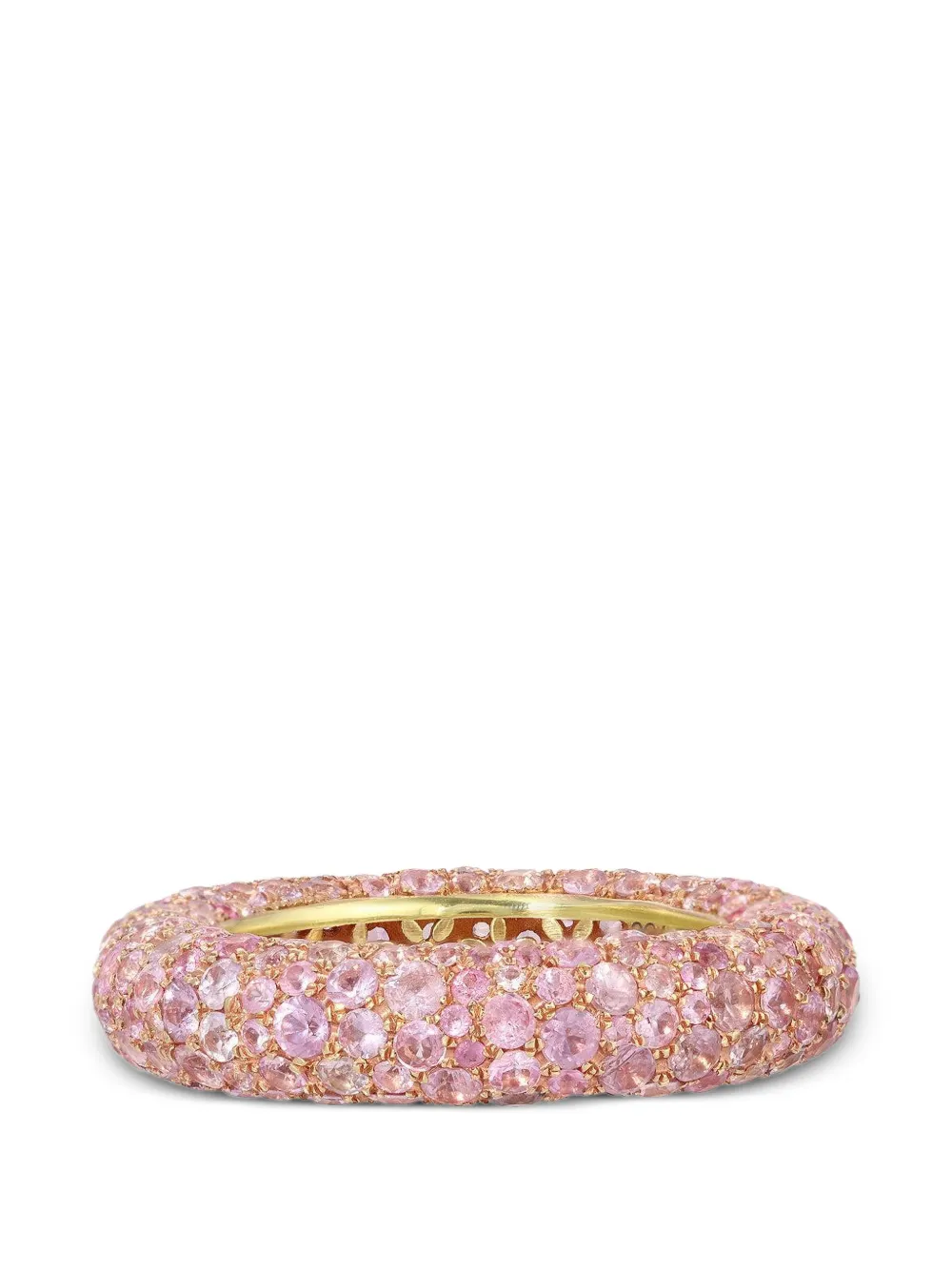 Octavia Elizabeth Blossom Bubble pink sapphire ring - Oro