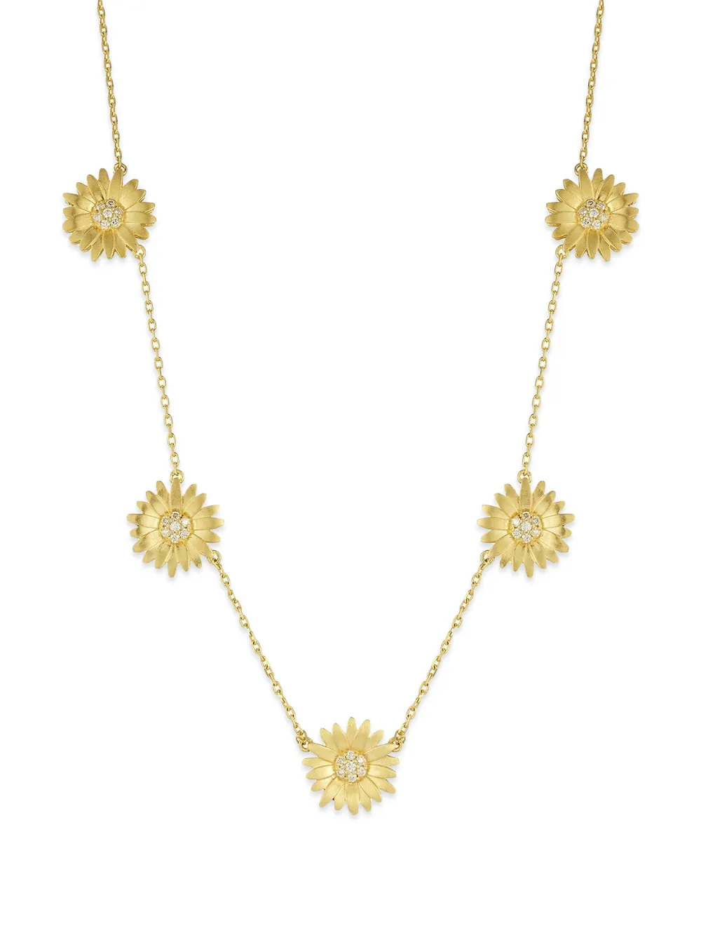 Tanya Farah daisy station necklace