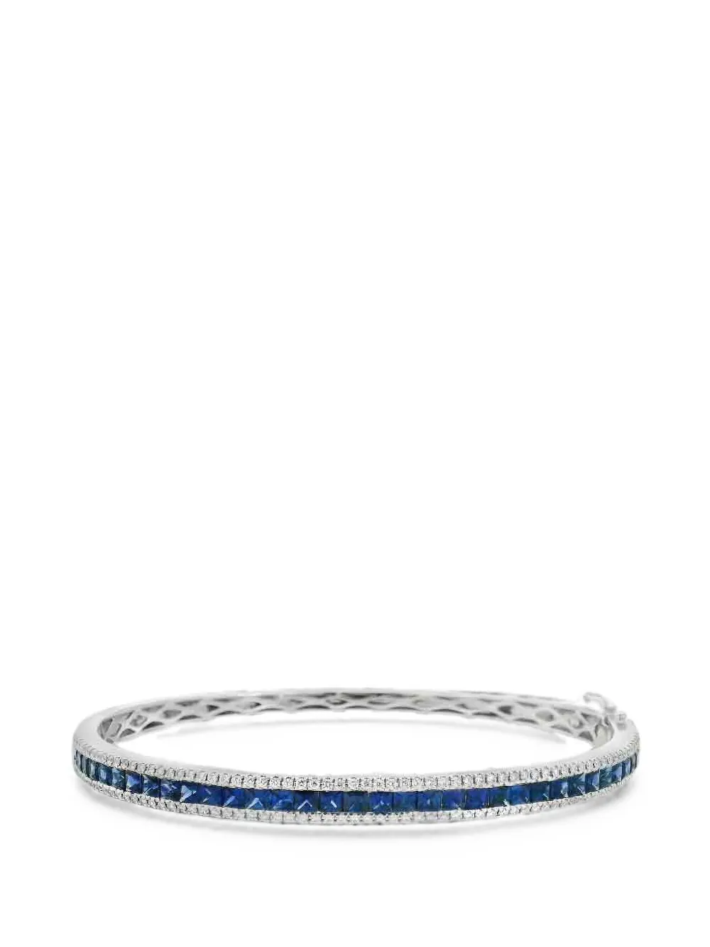 Lisa Nik sapphire and diamond bracelet - Silber