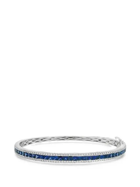 Lisa Nik sapphire and diamond bracelet