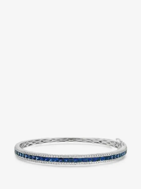 Lisa Nik sapphire and diamond bracelet