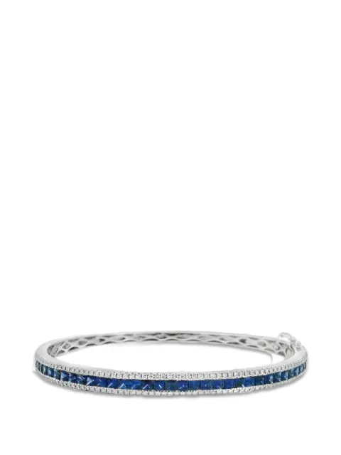 Lisa Nik sapphire and diamond bracelet