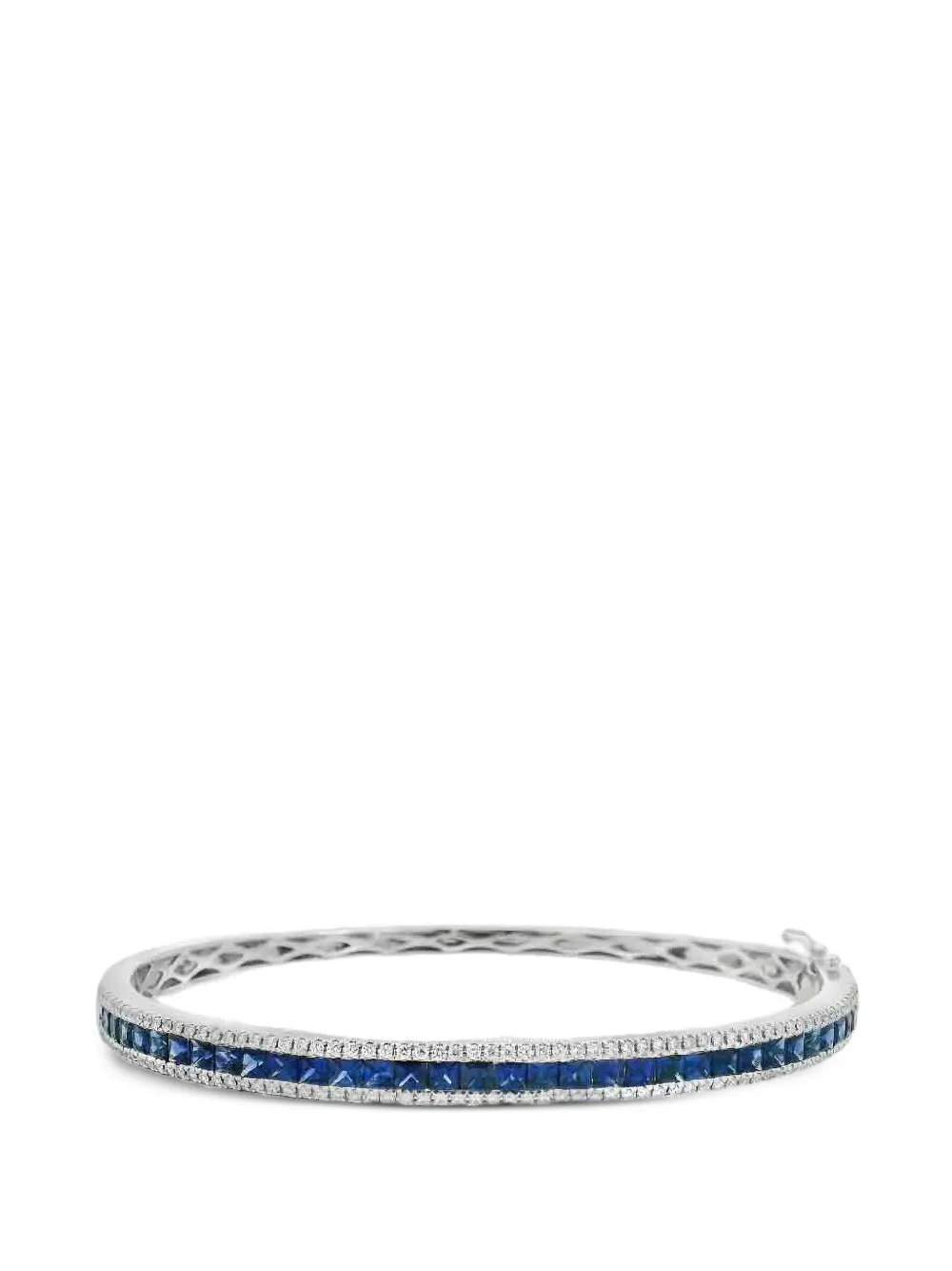 Lisa Nik sapphire and diamond bracelet - Argento