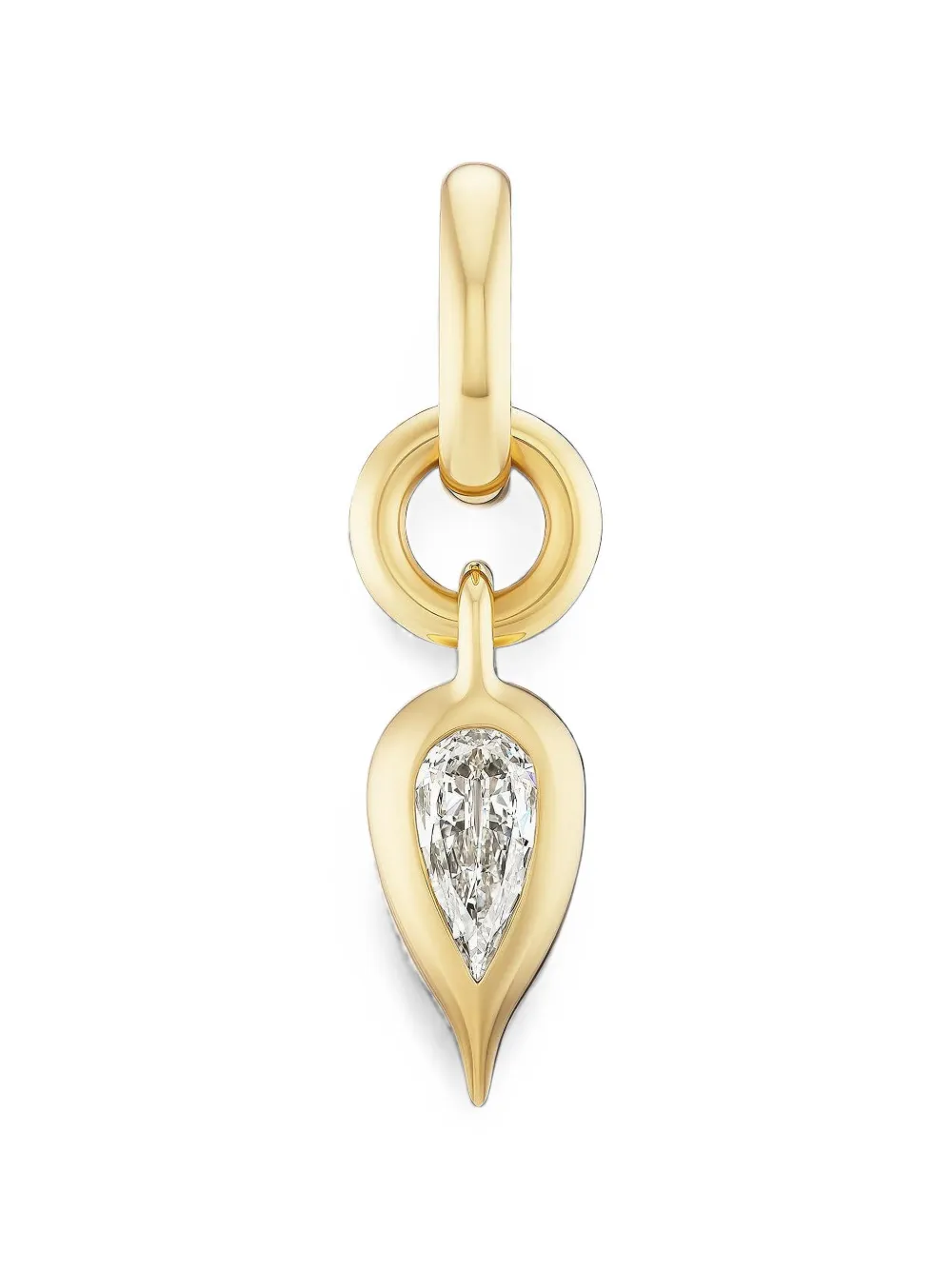 Uniform Object Carriage diamond pendant - Gold
