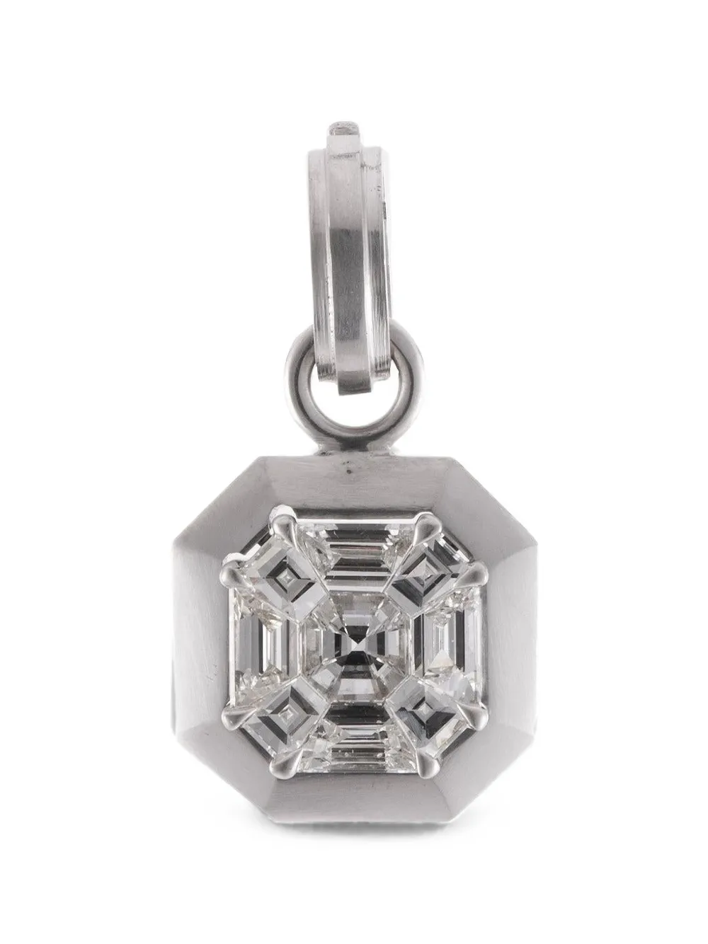 Sylva & Cie Mosaikanhänger mit Diamanten - Silber