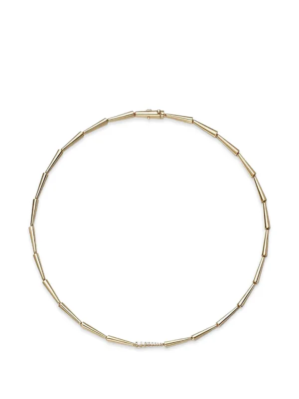 Melissa Kaye Lola Linked Necklace in Gold