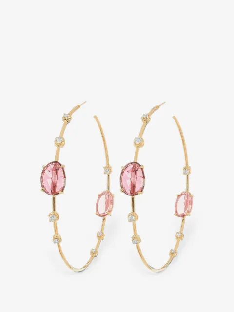 Jacquie Aiche embelish hoop earrings