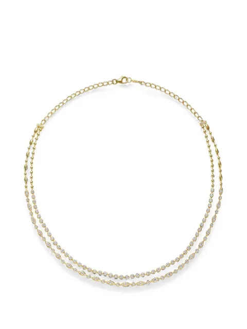 KWIAT Starry Night diamond double-line necklace
