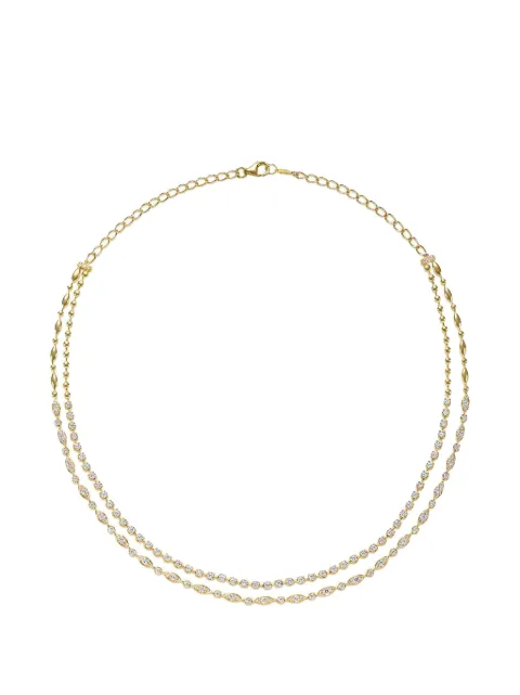 KWIAT Starry Night double-line diamond necklace