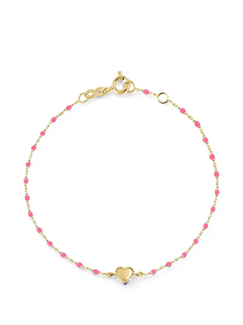 Gigi Clozeau Mini Gigi Armband mit Herzanhänger - Gold