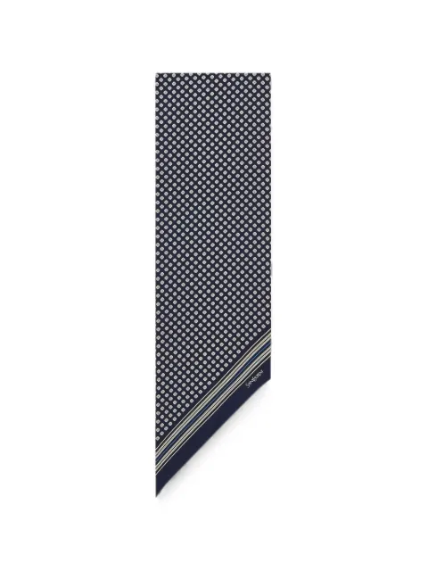 Saint Laurent Lavallière scarf in silk twill